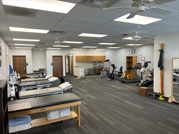 Therapy equipment and treatment area
